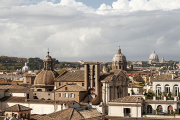 Naklejka premium Rooftops of Rome