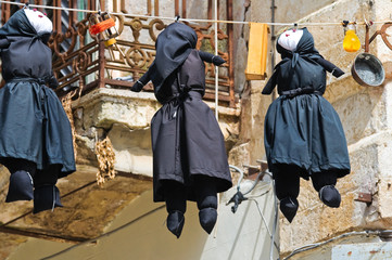 Alleyway. Montescaglioso. Basilicata. Italy.