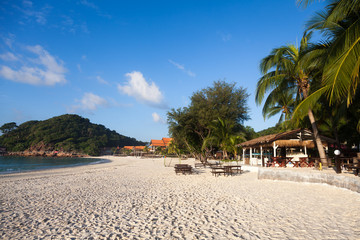 Tourist resort beach