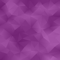 Purple abstract irregular triangle pattern background