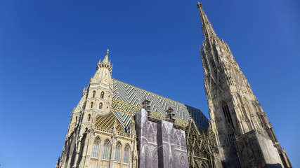 Fototapeta na wymiar ウィーンのシュテファン大聖堂