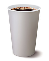 Coffee cup isolated. Illustration - 63703674