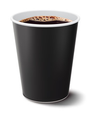 coffee cup isolated. Illustration