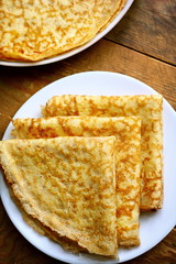 Home made crepes