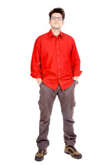 Naklejka premium adult man