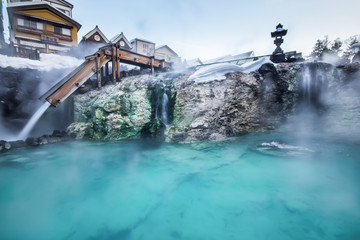 Kusatsu hot spring - Powered by Adobe