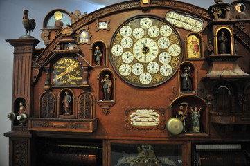 Old Germany hand-made cuckoo clock