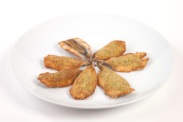 alici impanate e fritte