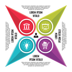 Infographic Business Concept for Presentation
