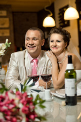 newly married couple