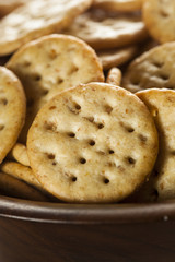 Whole Grain Wheat Round Crackers