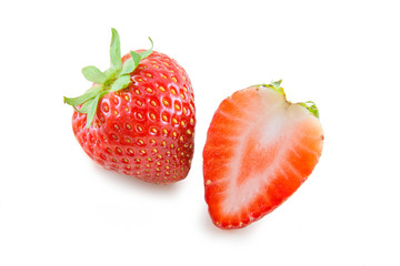 Fresh Isolated Strawberry