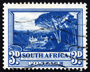 Postage stamp South Africa 1940 Groote Schuur, Rhodes's Home