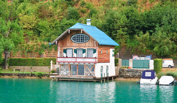 Lake Worth. Carinthia, Austria