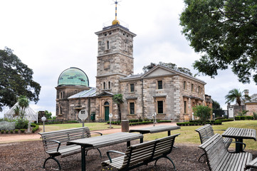 Historic building of the Sydney Observatory, Australia © Noradoa