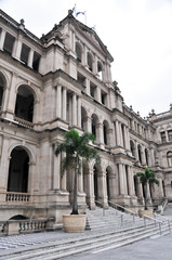 Fototapeta na wymiar The former Queensland Government Treasury Building, Brisbane