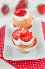 Erdbeer Shortcake Cupcakes