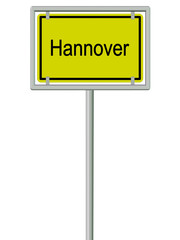 Hannover - Ortsschild