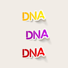 realistic design element: DNA