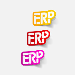 realistic design element: ERP