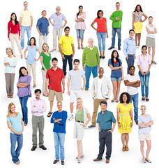 Fototapeta premium Diverse Group of Multi-Ethnic People