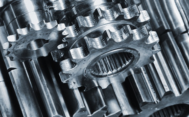 titanium and steel power gears for aerospace industry