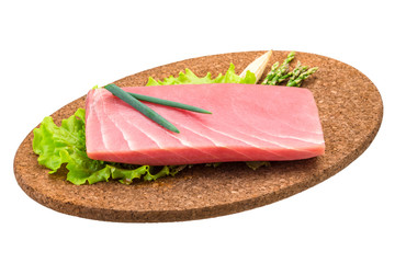 Tuna raw steak