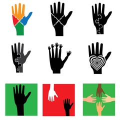 Logo hands