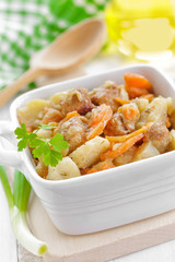 Meat with vegetables