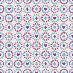 Seamless background of card suits
