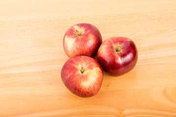 Three Apples From Above