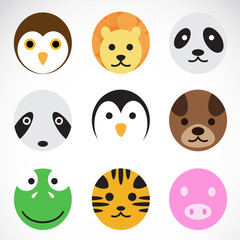Naklejka premium Animal vector icons