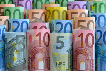 Geld, Banknoten, Geldscheine, Euro, Finanzen,  Rendite