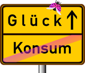 Glück – Konsum