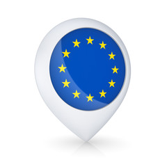 Icon with EU flag.