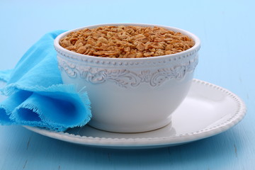 Delicious and healthy granola cereal