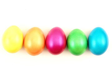 ostereier buntes papier