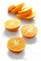 Oranges Isolated On White 