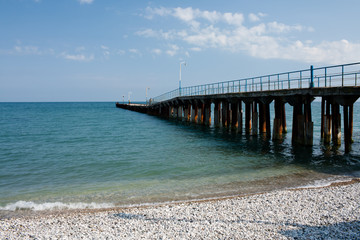 Sea pier