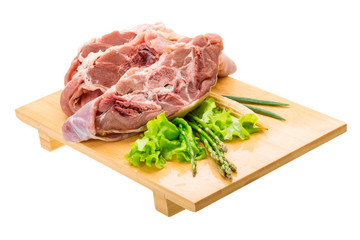 Raw lamb