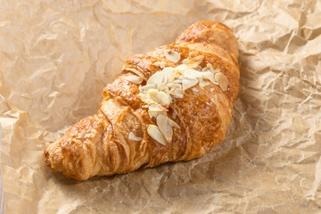 Fresh baked croissants