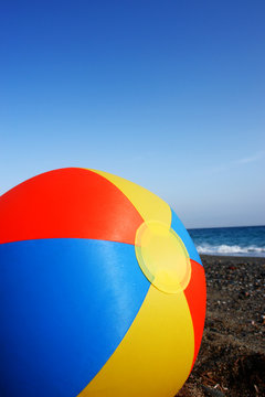strandball am meer