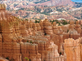 Etats-Unis - Utah - Brycxe Canyon Concrétions couleur saumon