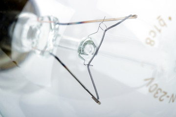 Glühbirne Nahaufnahme