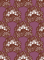 Geometric seamless pattern