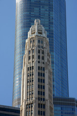 Fototapeta na wymiar Chicago buildings