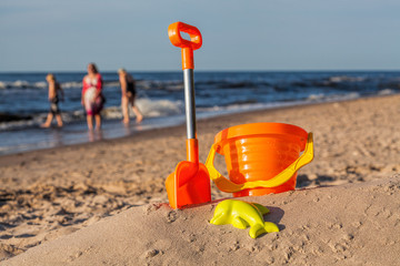 Sandy sunny beach