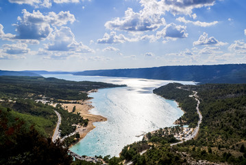 Verdon Gorge and St. Croix Lake, Provence