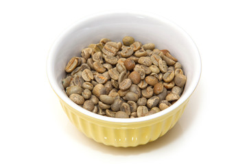 Green coffee beans