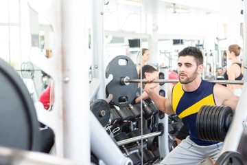 Man at the gym